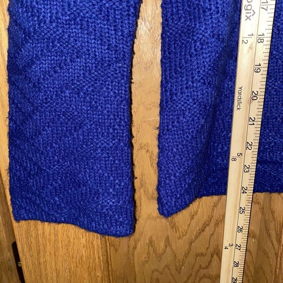 JM Collection Cardigan Women's Medium Blue One Button Jacket - Picture 7 of 7